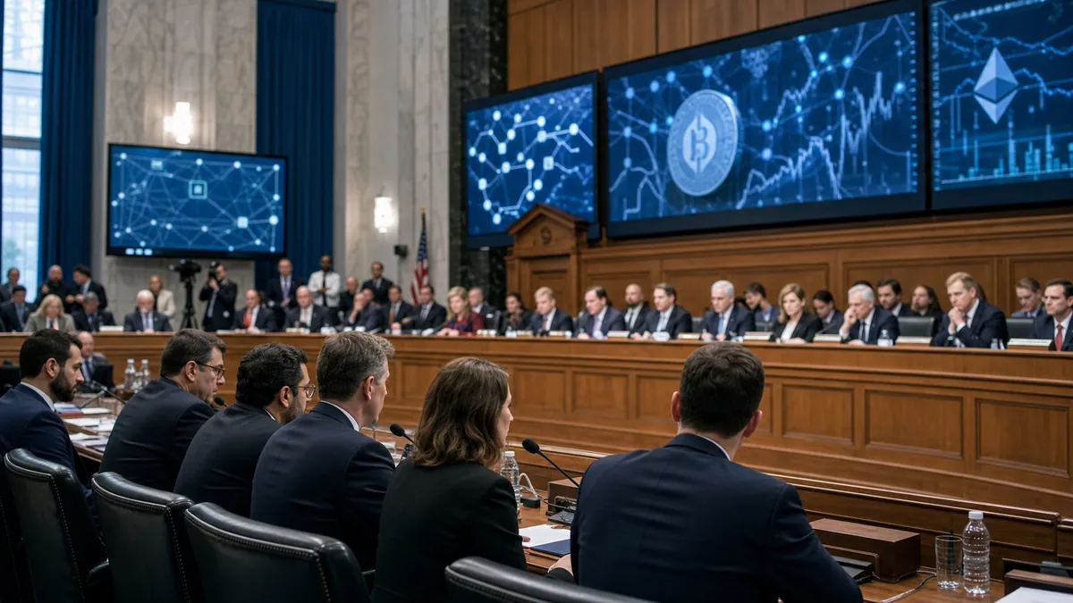 Audition parlementaire américaine sur la régulation des cryptomonnaies