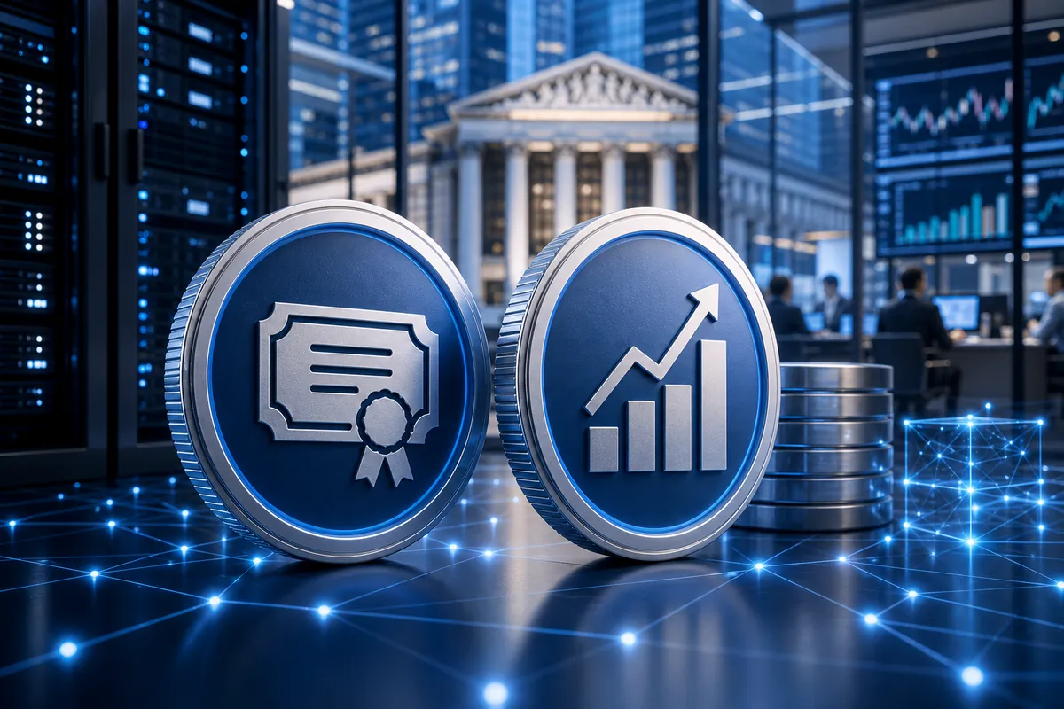 Tokenisation d'actions et d'obligations dans la finance traditionnelle