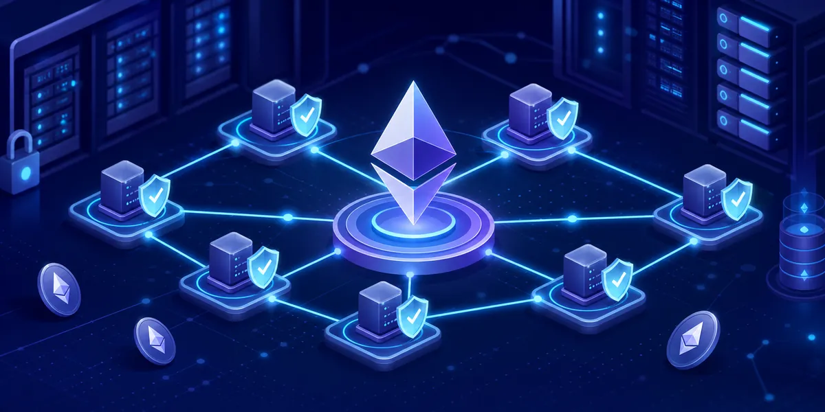 Réseau de validateurs Ethereum et serveurs de staking